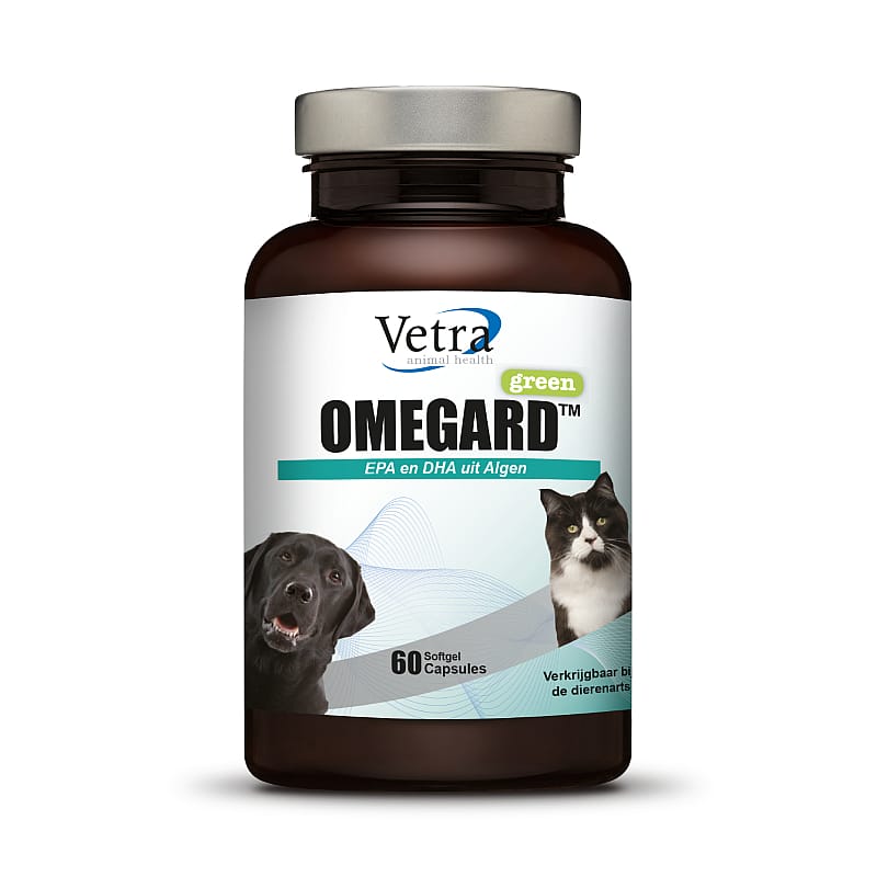 Vetra OmeGard Green Omega Hond Kat | 60 capsules | 11799
