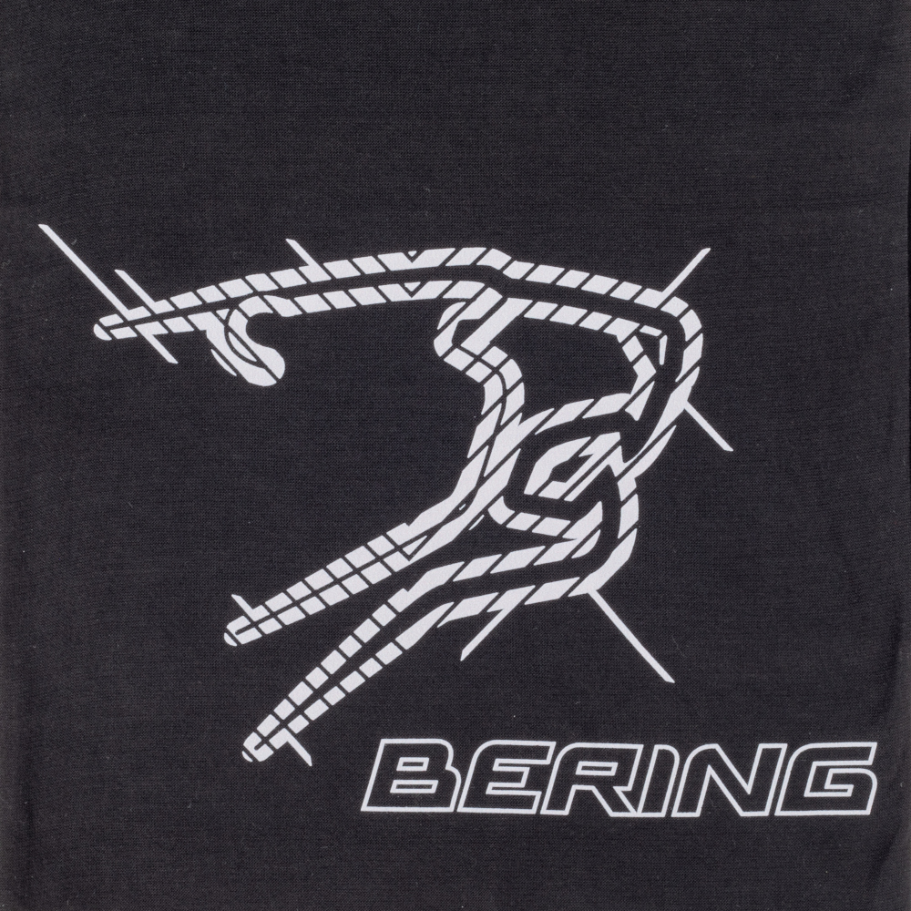 Bering - Tour de cou recyclé Mono Noir / Gris