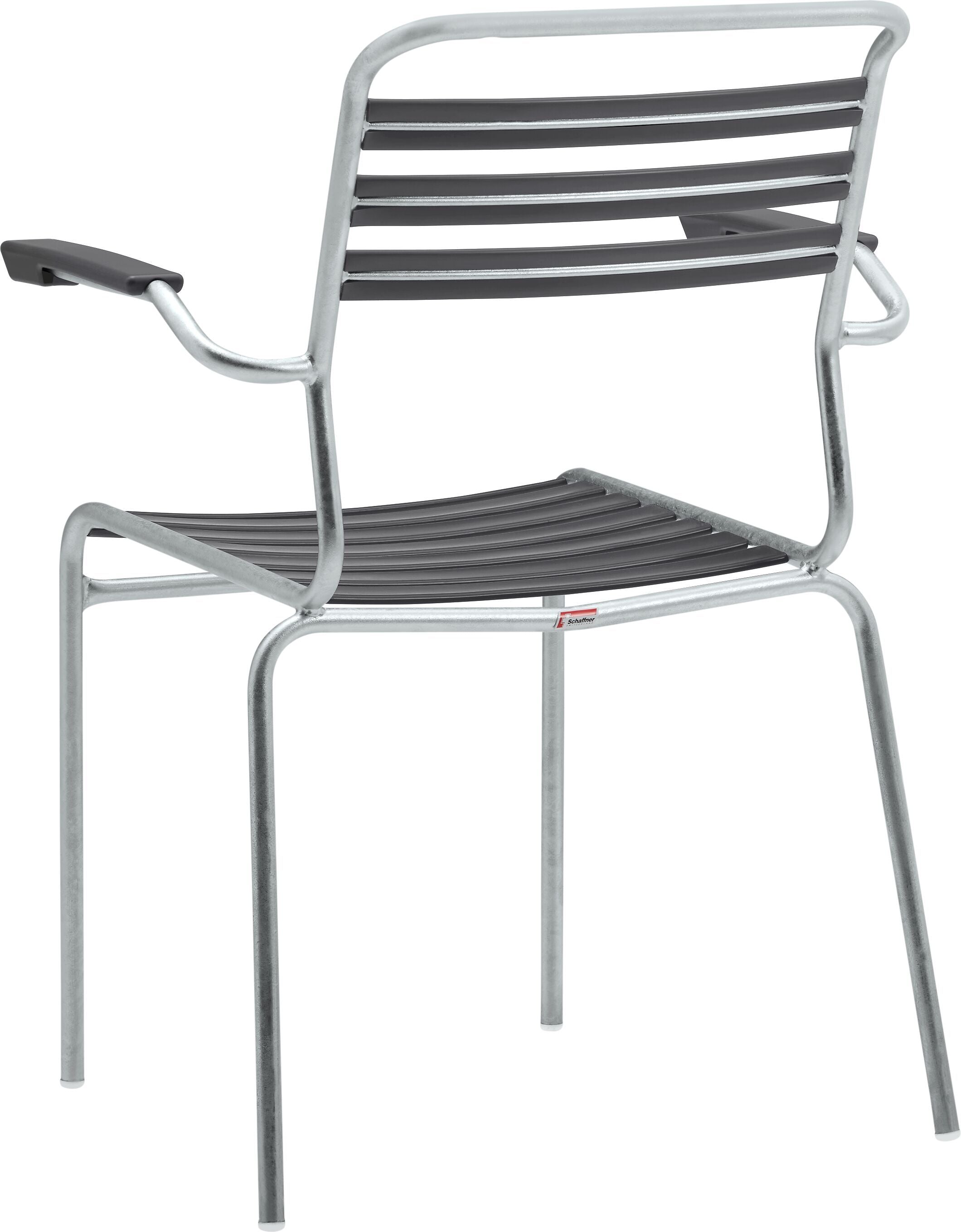 Schaffner SÄNTIS Stuhl - Anthrazit / B: 62.0 cm x T: 60.0 cm x H: 85.0 cm