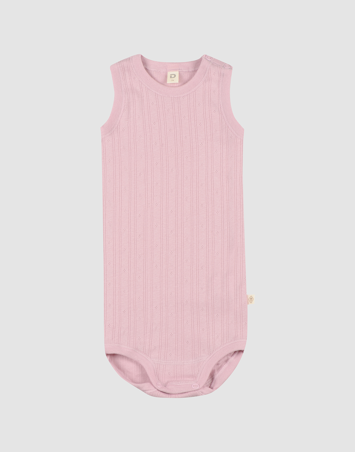 Romper zonder mouw van katoen voor baby's