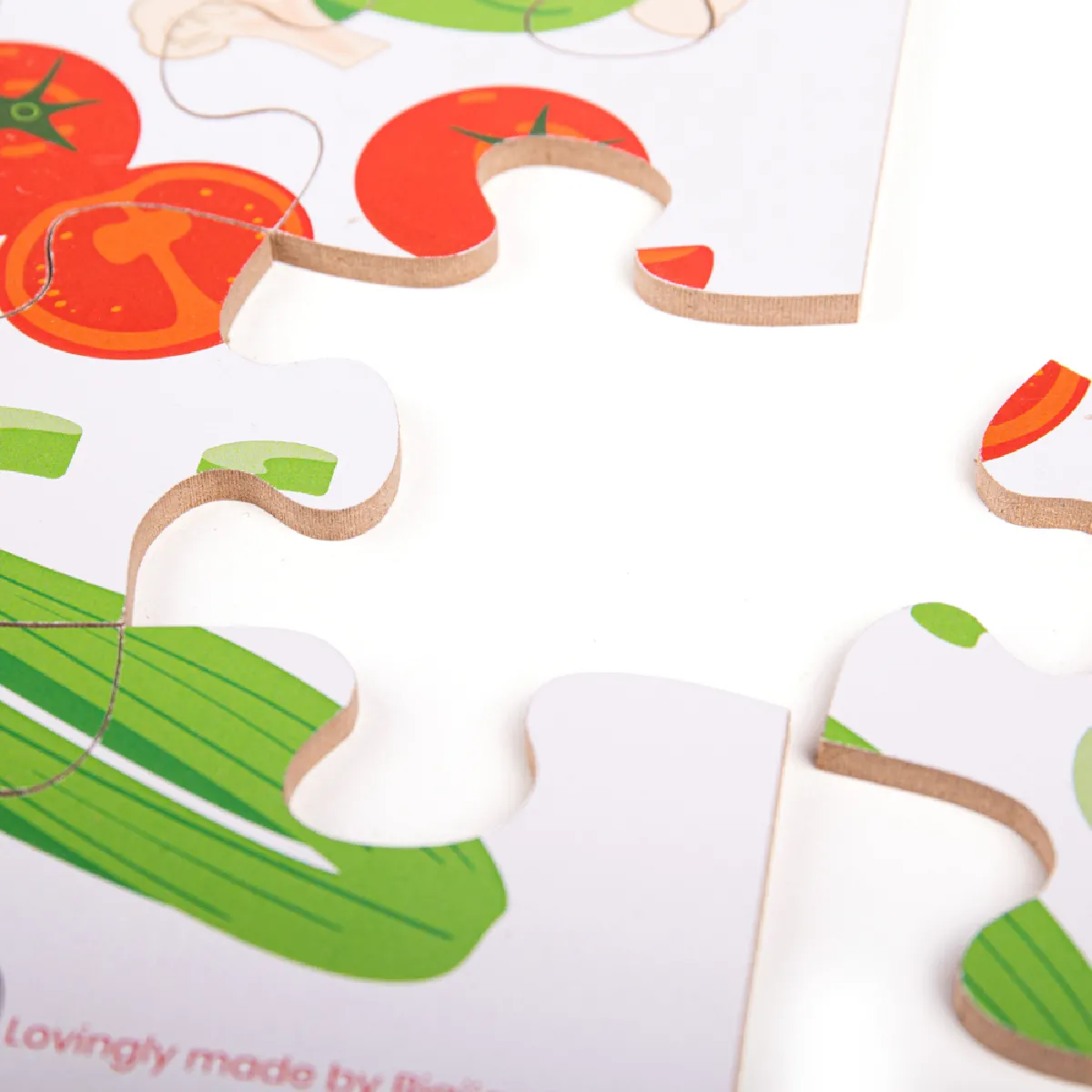 Bigjigs Toys Légumes - Puzzle de Sol