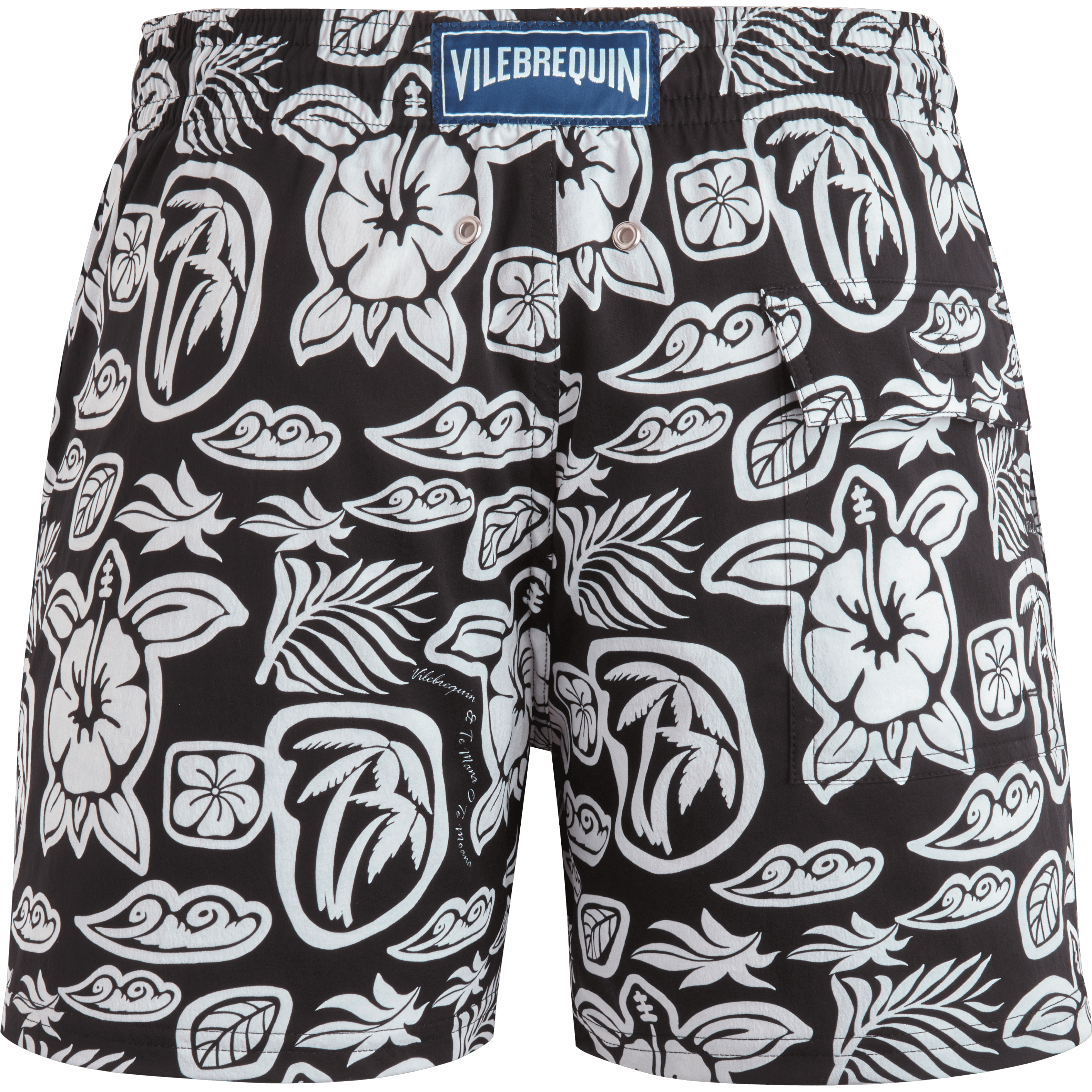 Maillot de Bain Court Stretch Homme Tahiti Turtles
