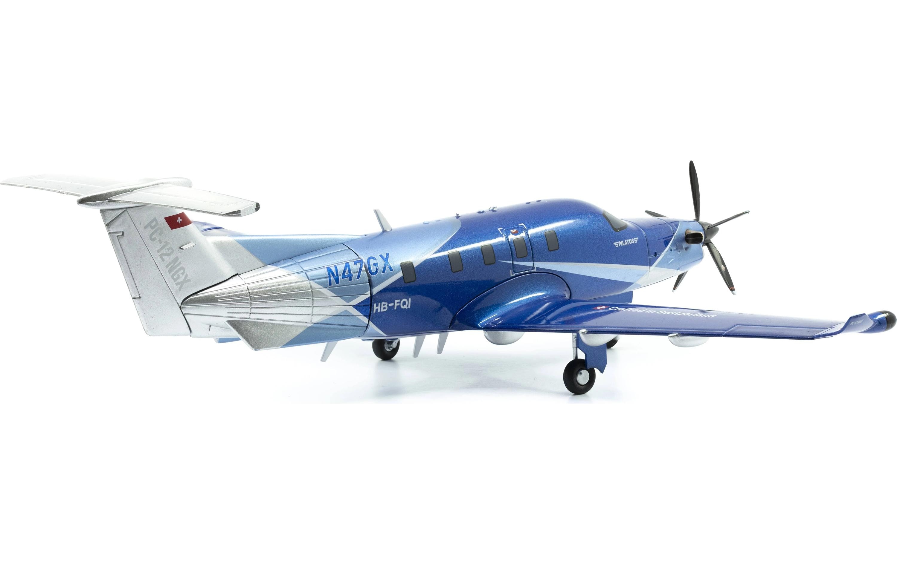 Pilatus PC-12 NGX HB-FQI 1:72Turboprop-Mehrzweckflugzeug Modellbausatz