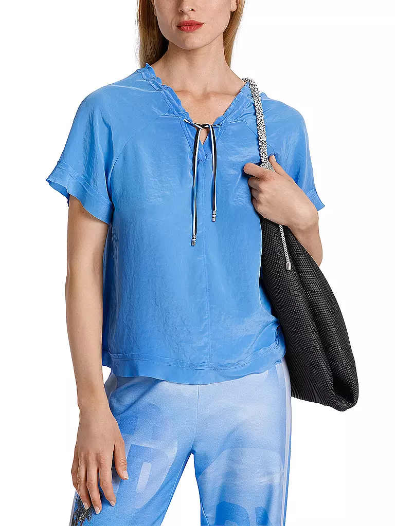 MARC CAIN Blusenshirt blau