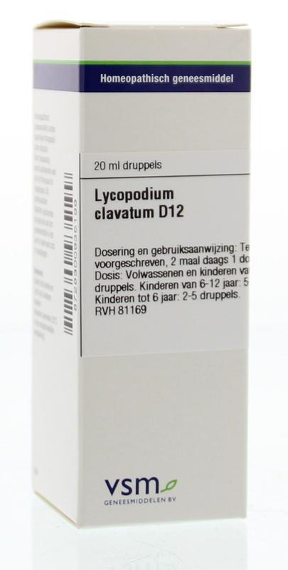 VSM Lycopodium clavatum d12 25ml