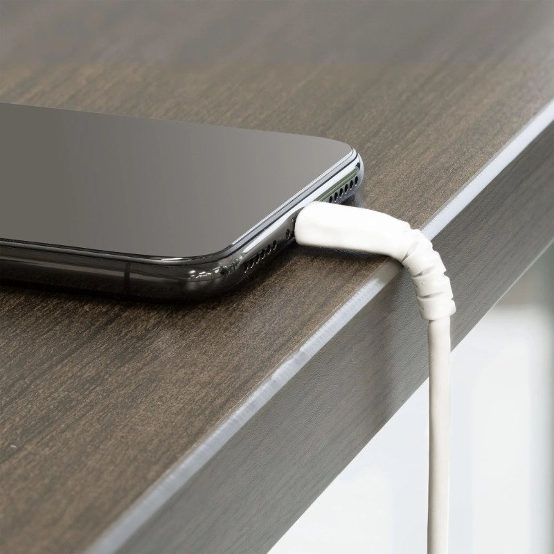 StarTech.com câble de charge/synchronisation USB-A vers lightning blanc robuste 1 m en fibre aramide