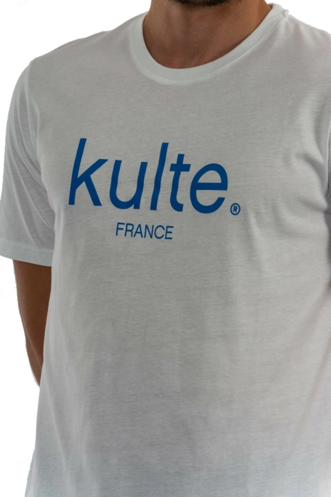 tee shirt kulte corpo france blanc
