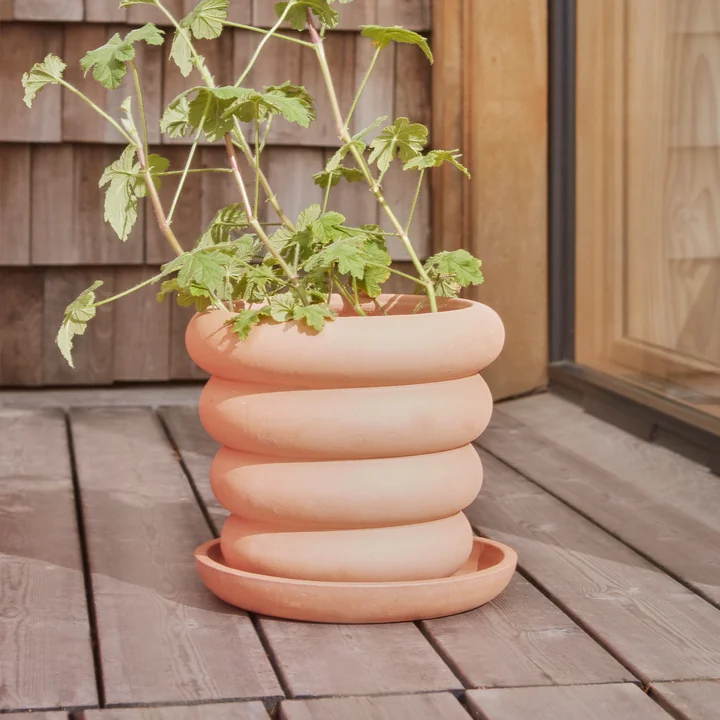 OYOY - Terra Outdoor Untersetzer, Ø 30,8 cm, terrakotta