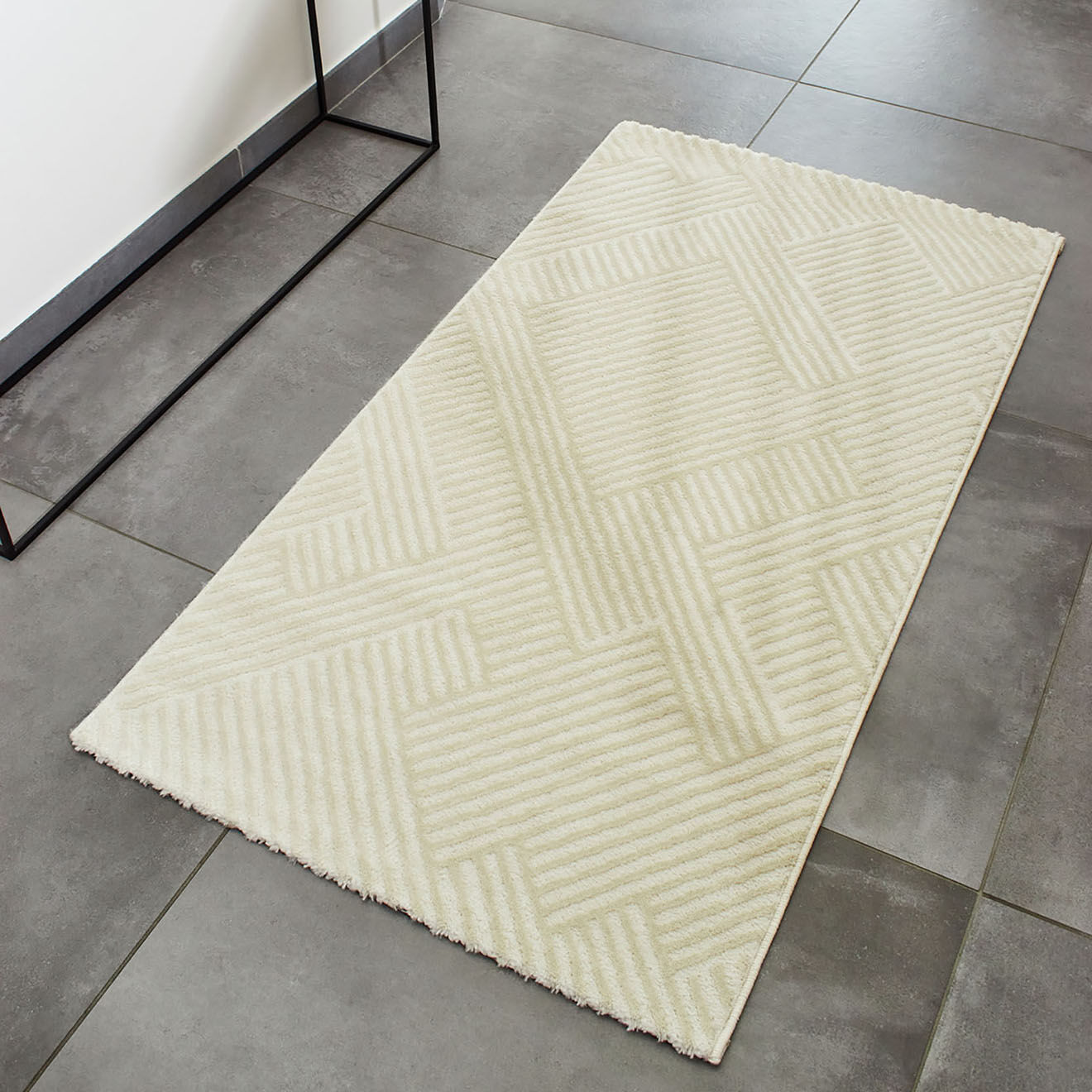 Nazar Rugs Tapis Bianca 160 crème - 120x160 cm