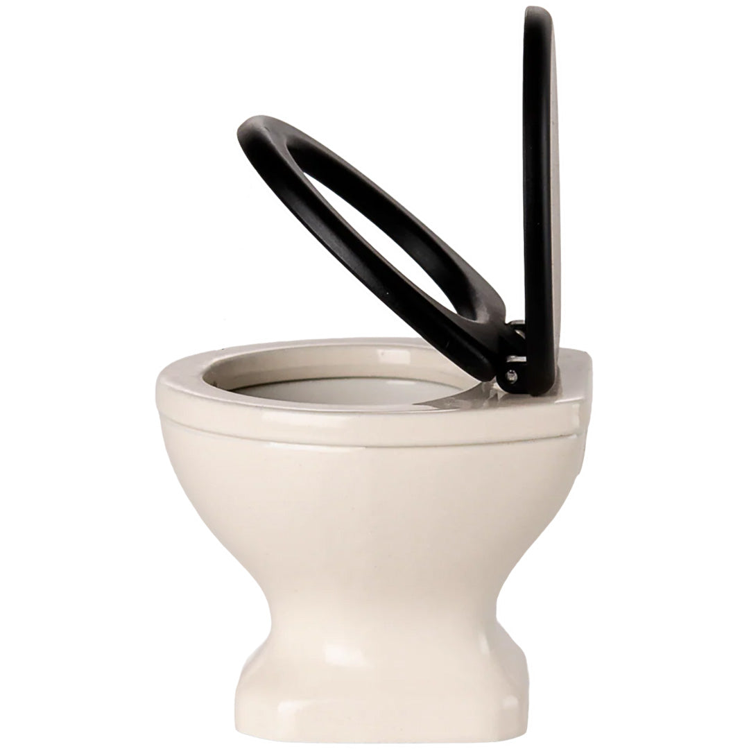 maileg poppenhuis toilet - off white - 5 cm