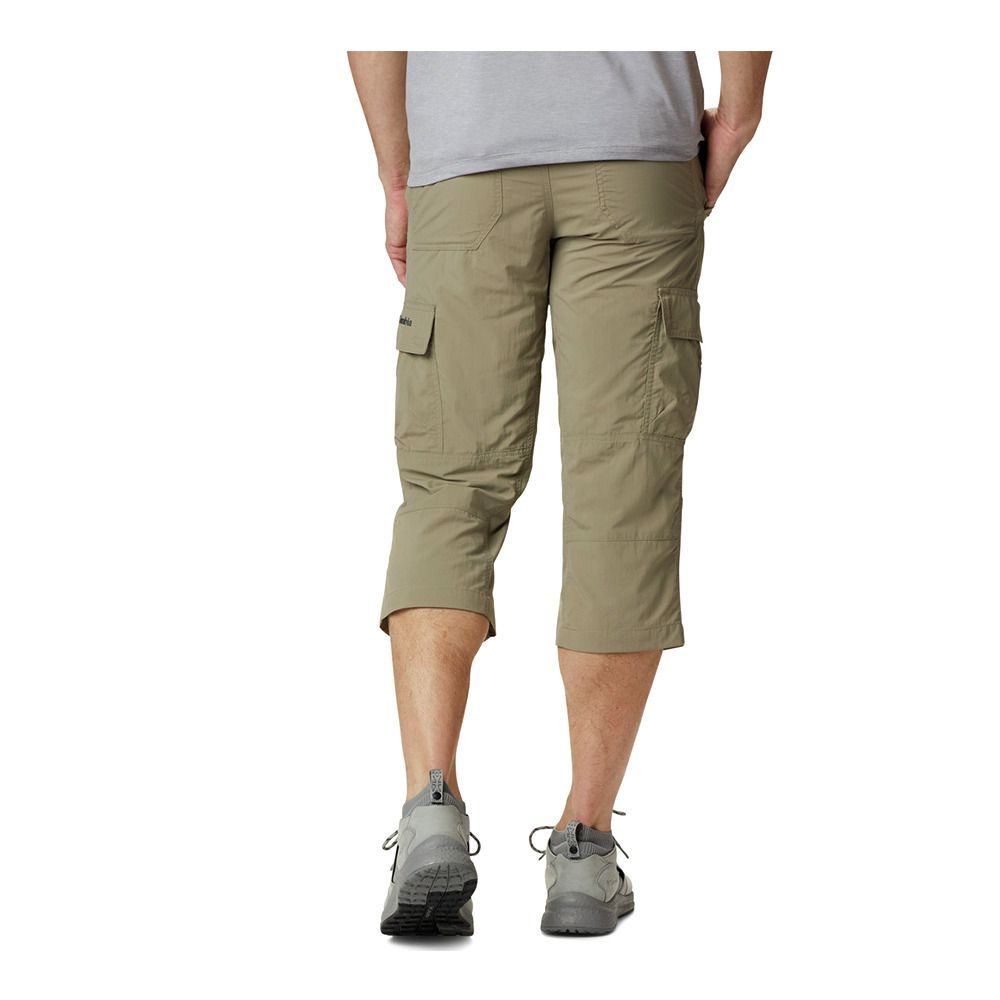 Columbia SILVER RIDGE II - Pantacourt Homme tusk