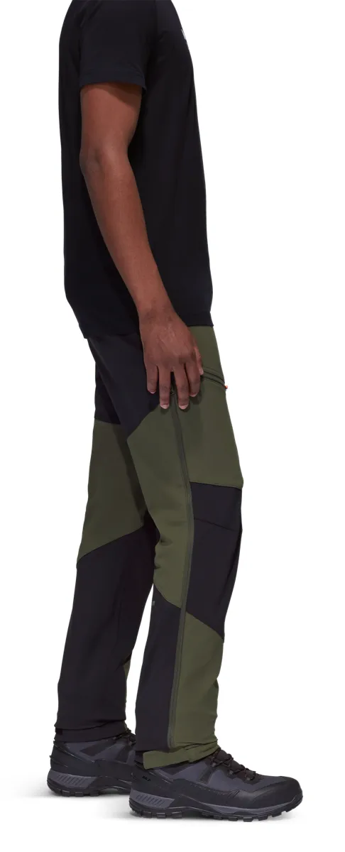 Mammut Zinal Guide So Hybrid Pants Men Dark Marsh-Black