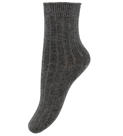 Minipop Socken - Bambus - 3er-Pack - Dark Grey Melange
