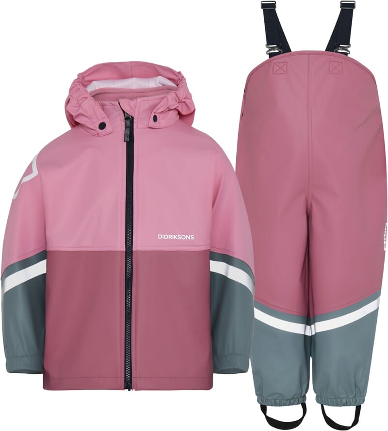 Waterman Kids Set light heather pink - Didriksons - Rumpetroll