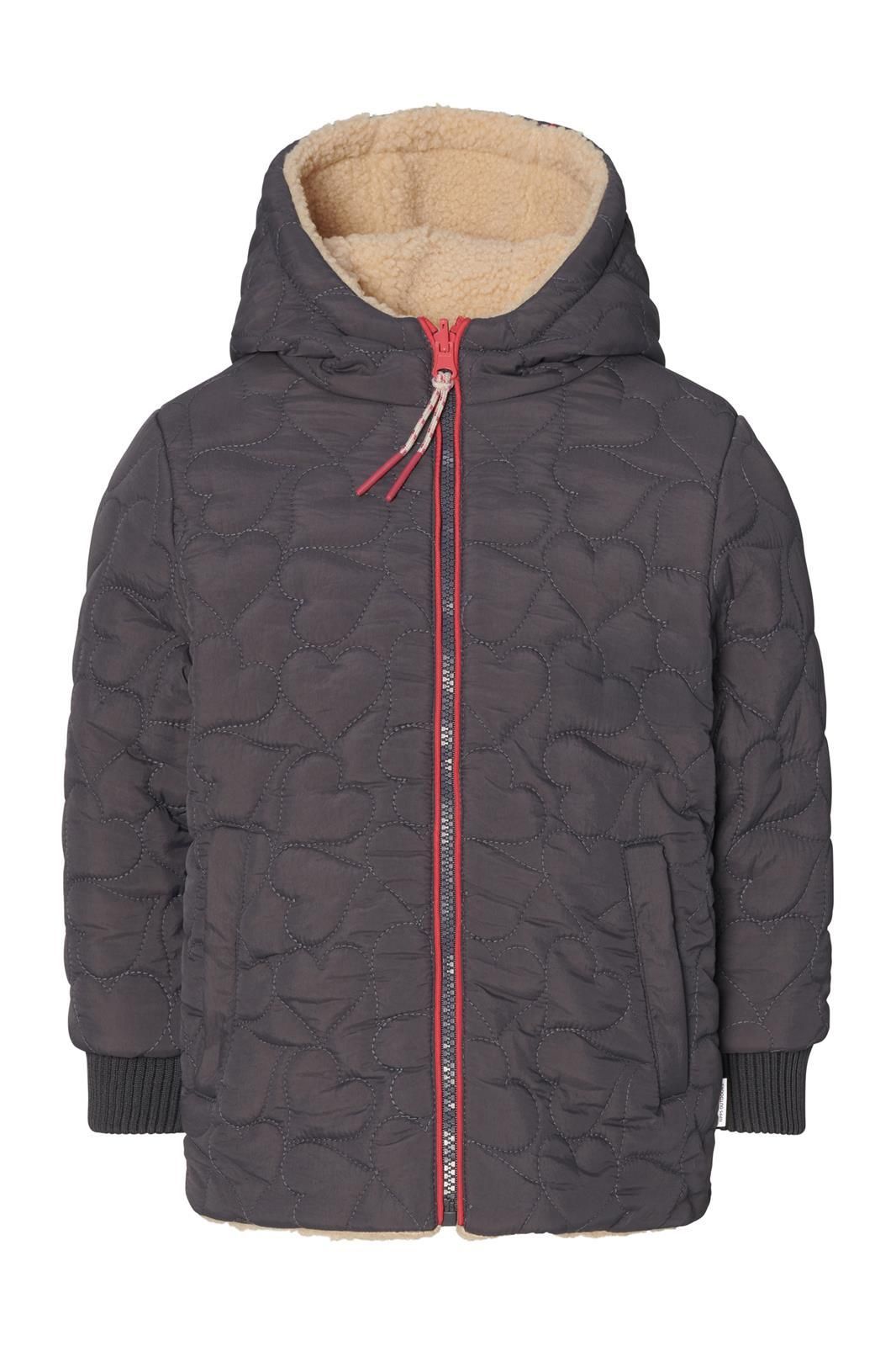 Noppies Kids Winterjas Nisko - Reversible - Forged Iron