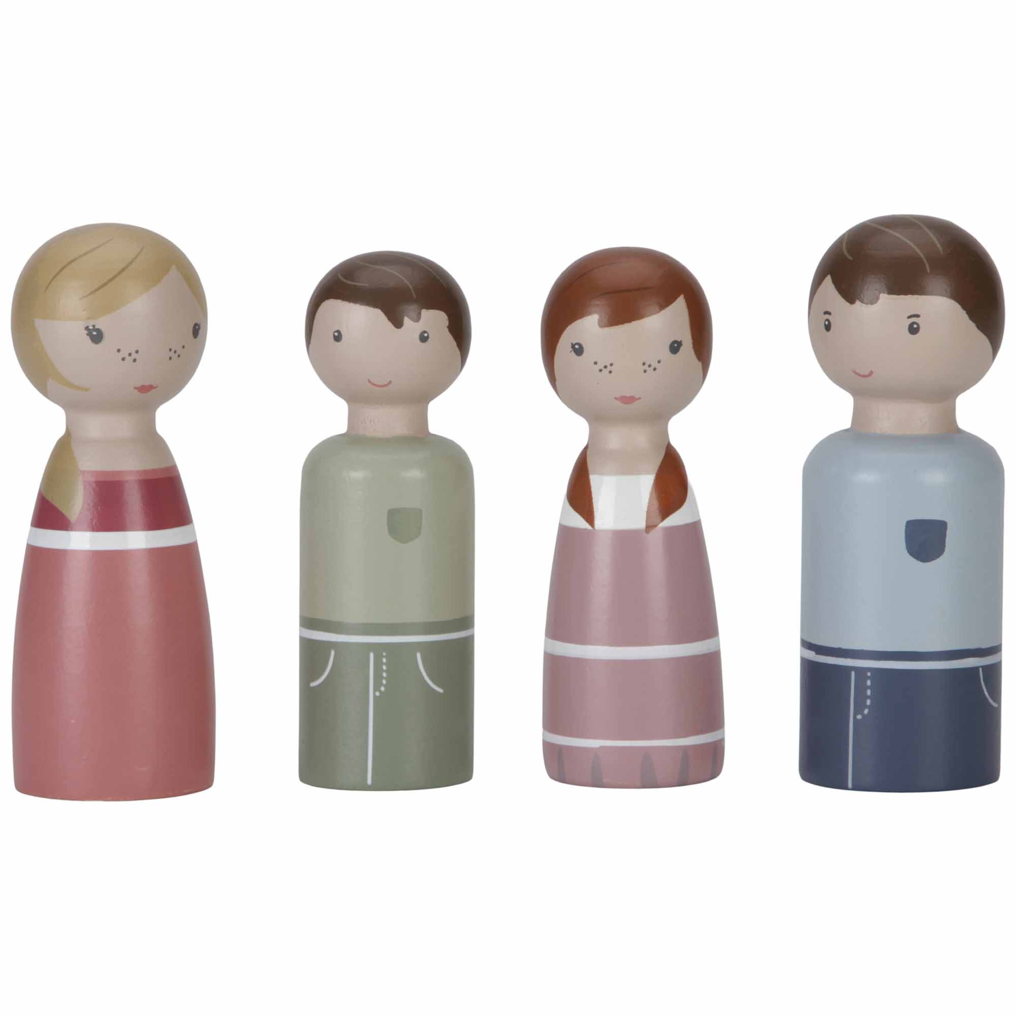 Little Dutch poppenhuis familie Rosa FSC multi