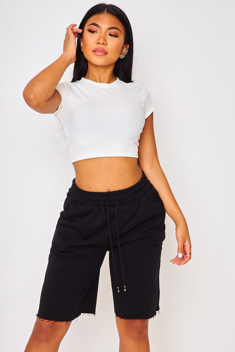 Short long molletonné noir