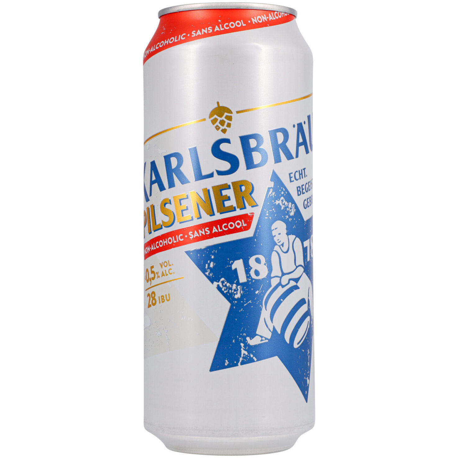 Karlsbräu Pilsener alkoholfrei Dose -50cl