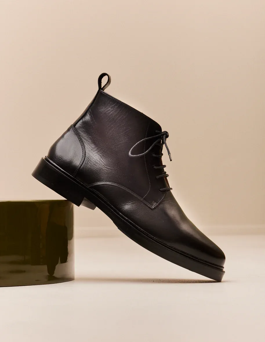 Bottines Guillaume cuir M.Moustache