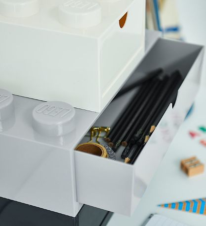 LEGO® Storage Schubladen - 31x15x9 - 8 Knäufe - Aufbewahrungssch