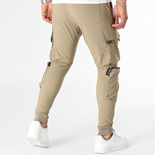 Pantalon Cargo Vert Kaki Clair