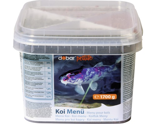 Vijvervisvoer dobar Koi Menu, 1700 g