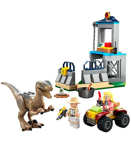 LEGO? Jurassic WoRød - Velociraptor-flugt 76957 - 137 Dele