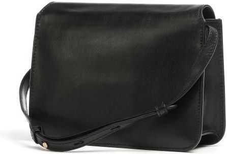 The Bridge - Crossbody Tas - Zwart - 25x18x5 cm - Runderleer