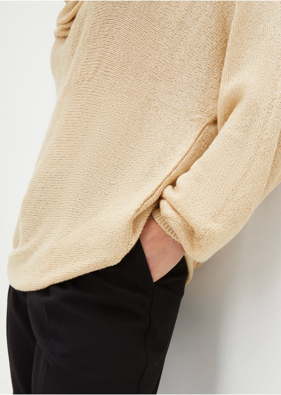Pull col bénitier