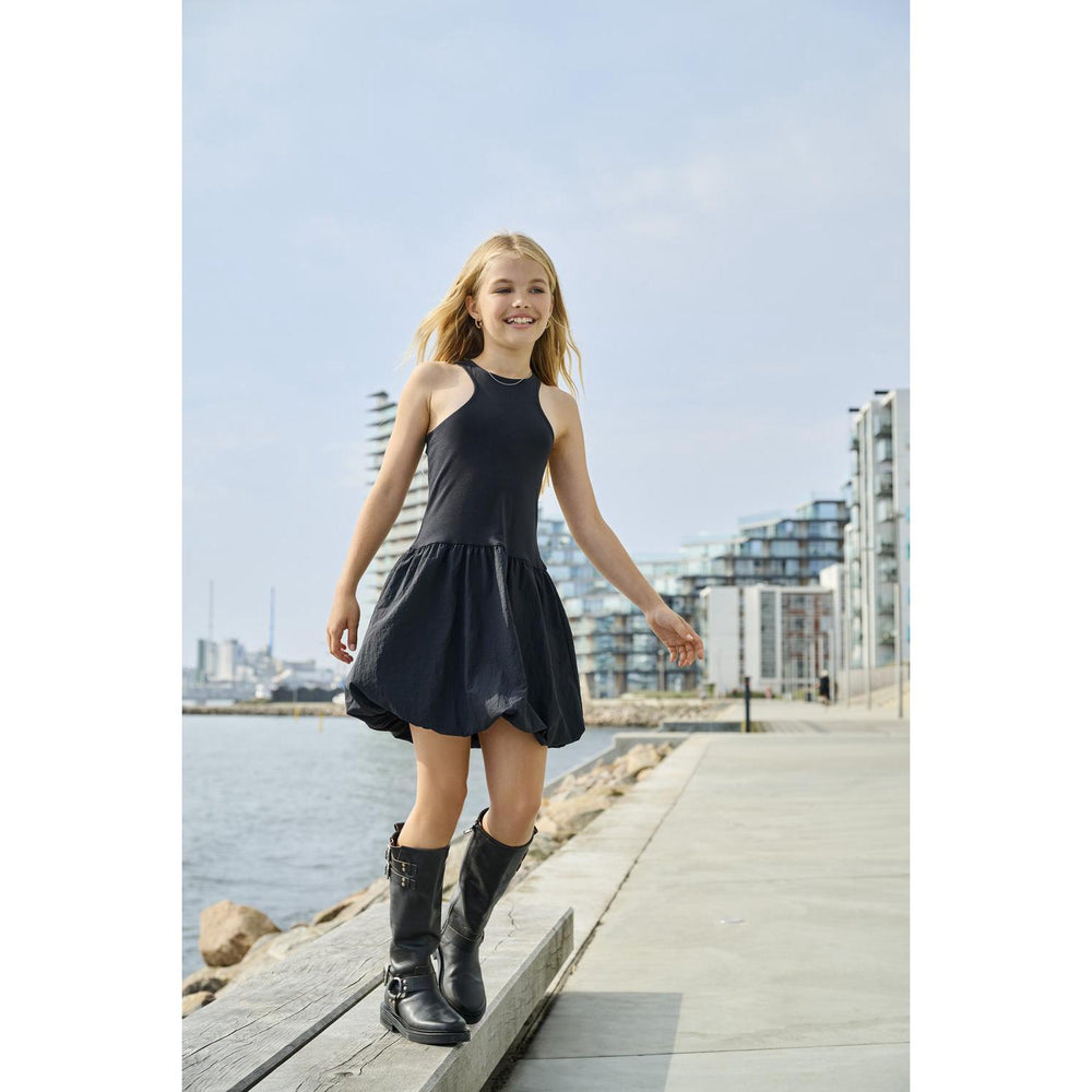 Køb kids ONLY Black Lia Ballon Mix Kort Kjole
