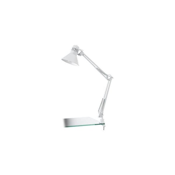 Eglo Candeeiro de Estirador Firmo, 40 W Branco Brilhante 1un.