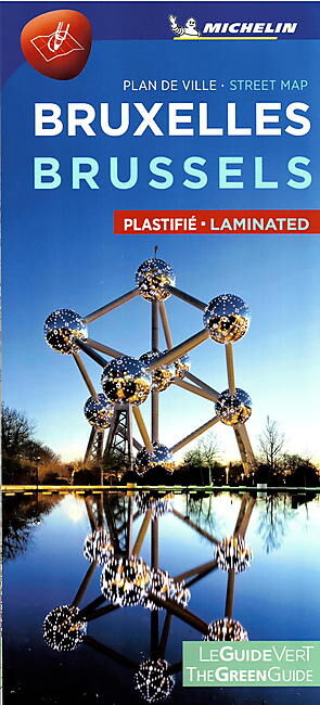 MICHELIN - PLAN DE VILLE BRUXELLES PLASTIFIE