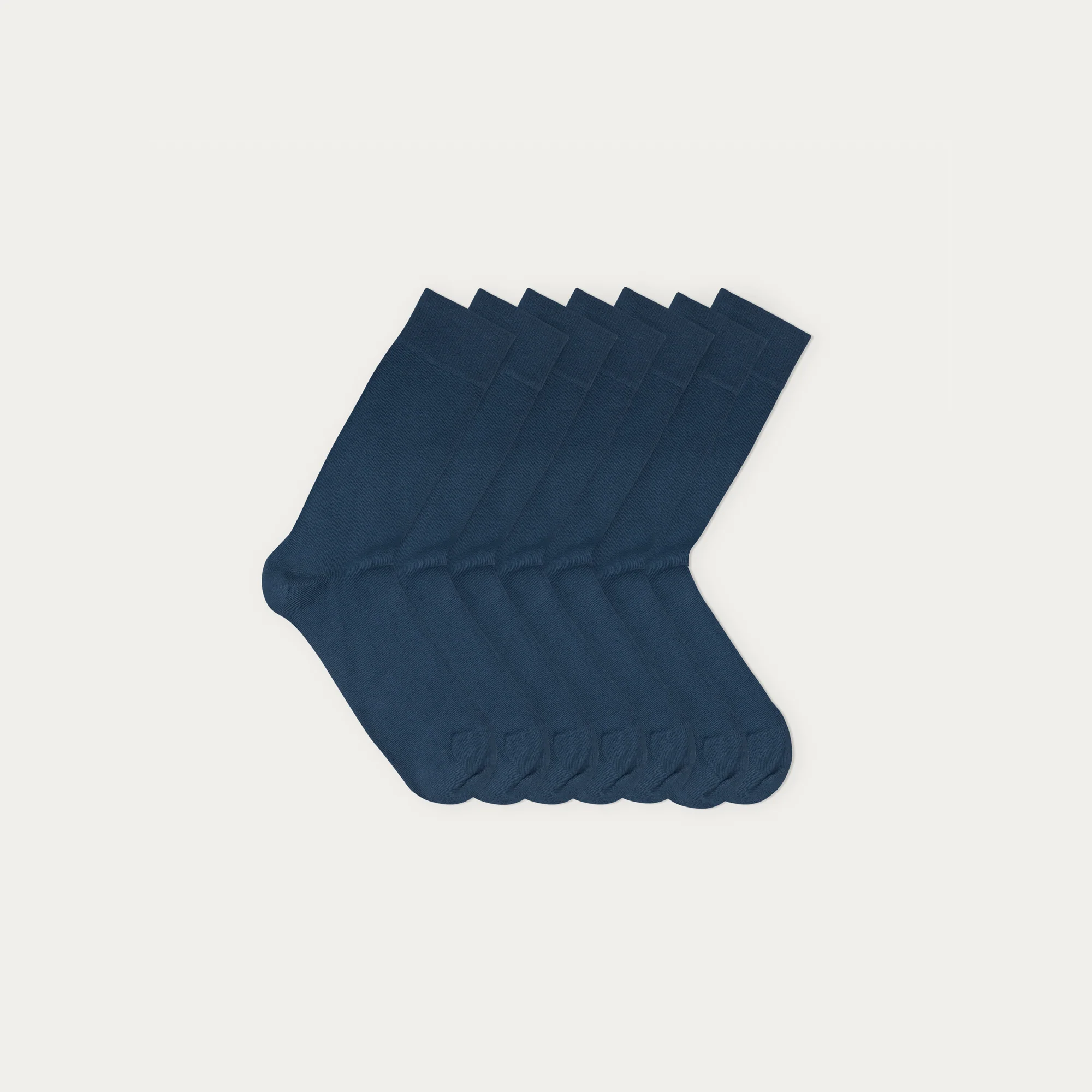 Weekly midnight blue sock organizer