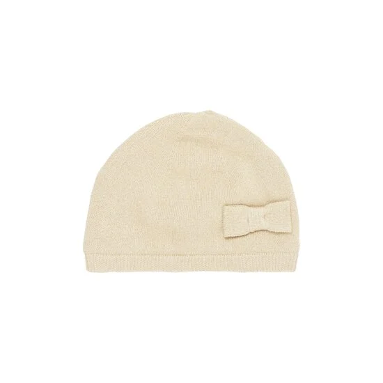 Bleu Ballerine Bonnet en tricot   Glitter Gold Champagne        de               Marèse