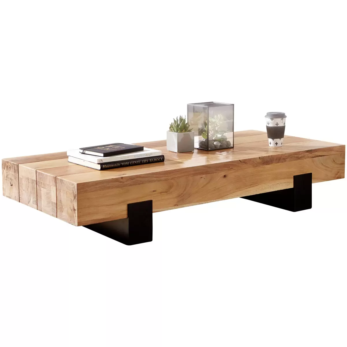 Couchtisch Souto braun,schwarz