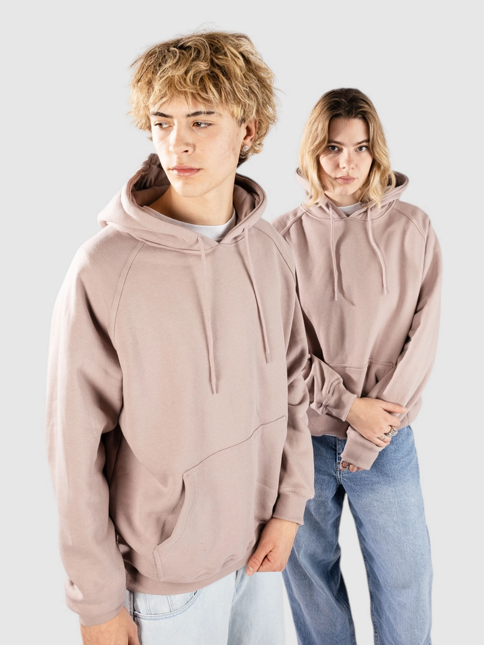 Urban Classics Blank Hoodie duskrose