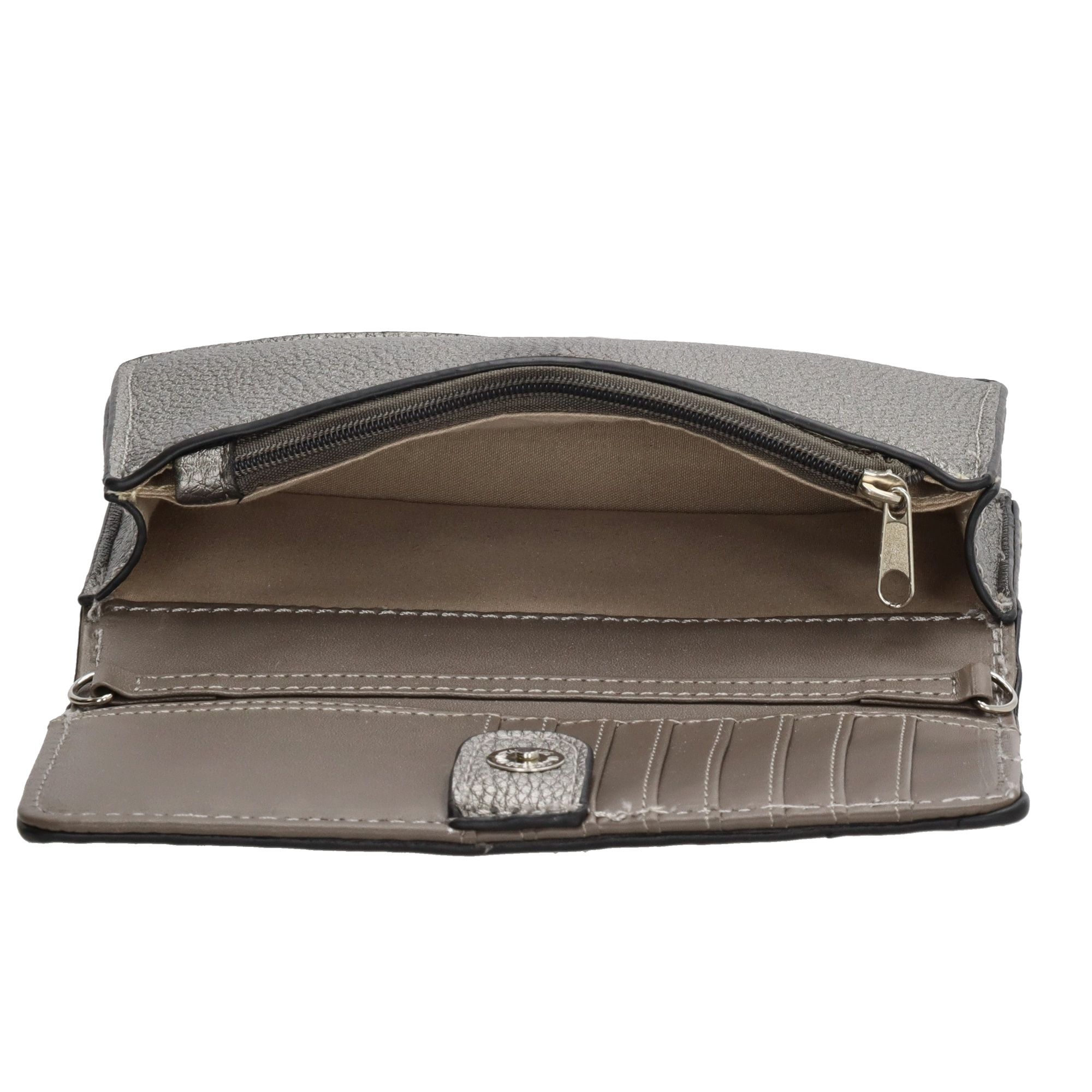 Charm London Stratford Schoudertas S Pewter