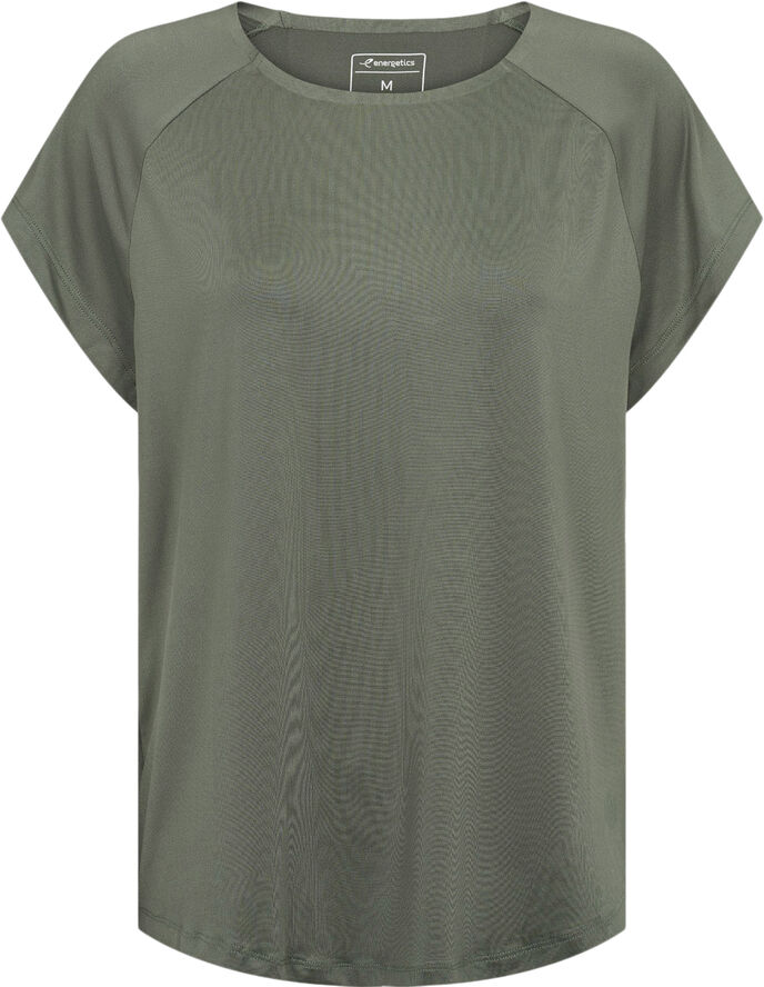 Energetics Boat Neck Trænings T-shirt Grøn