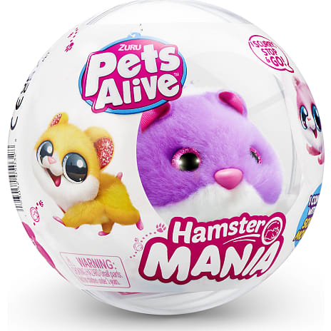 Pets Alive Hamstermania hamsterkæledyr - assorteret