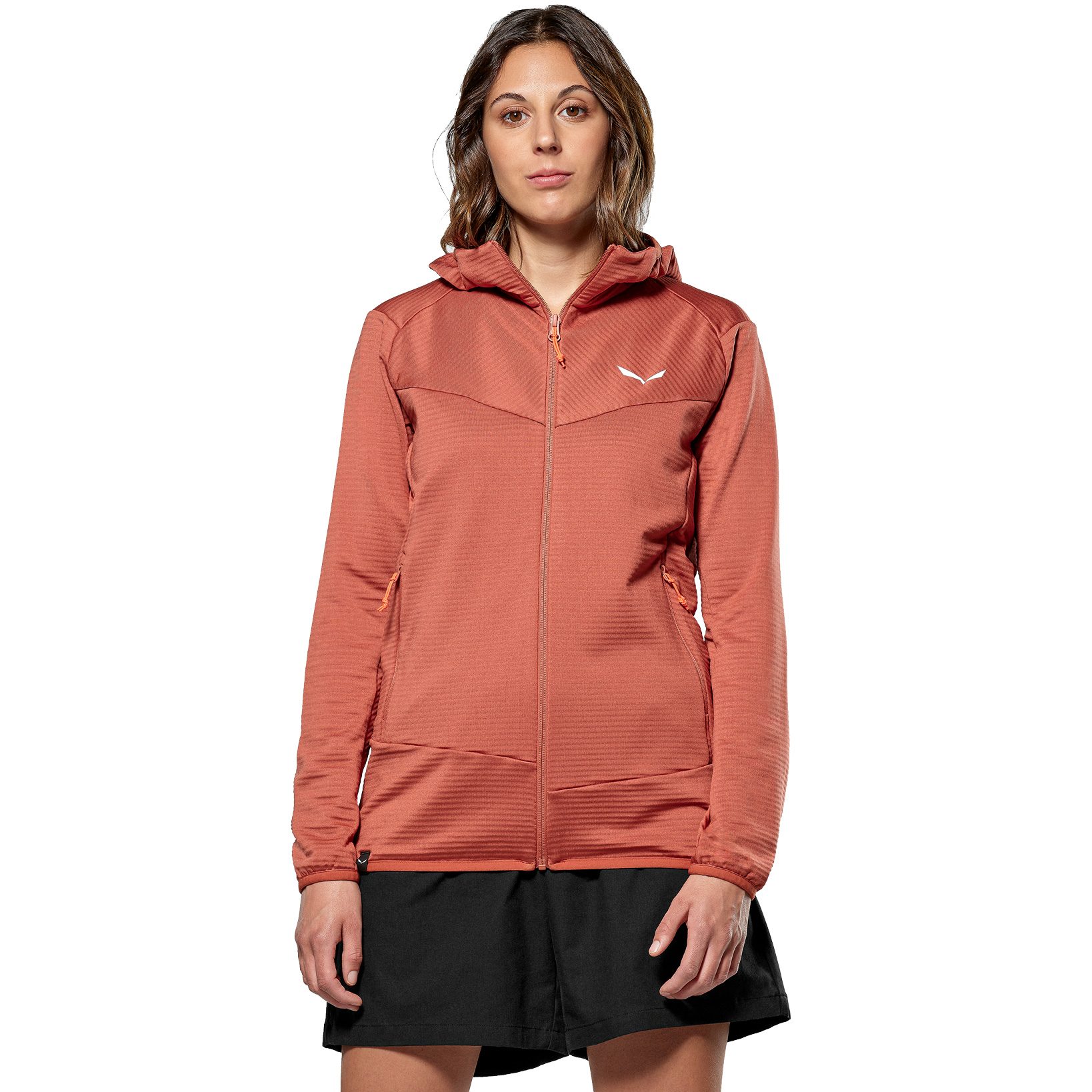 SALEWA Puez Altavia Fleecejacke Damen etruscan red
