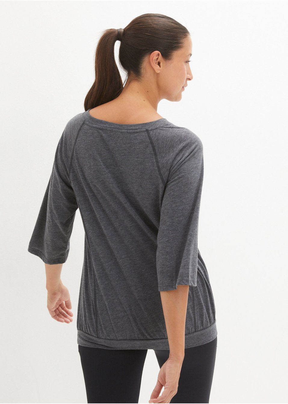 T-shirt fonctionnel manches 3/4, oversize