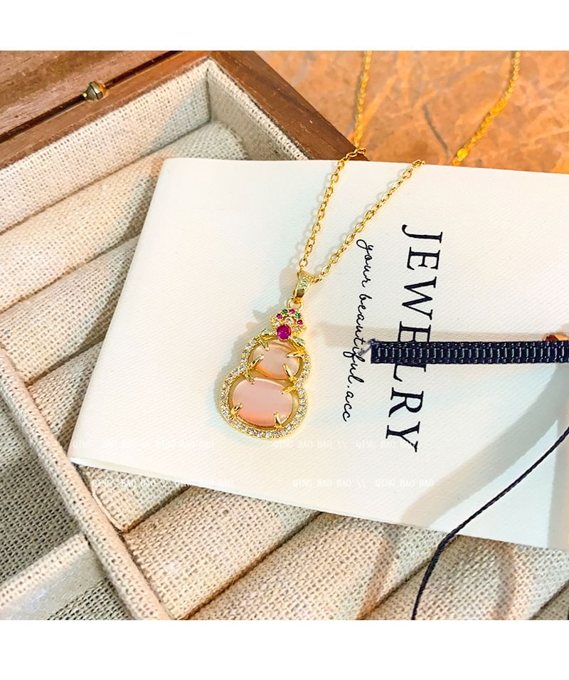LIVSIA - CZ Calabash ketting