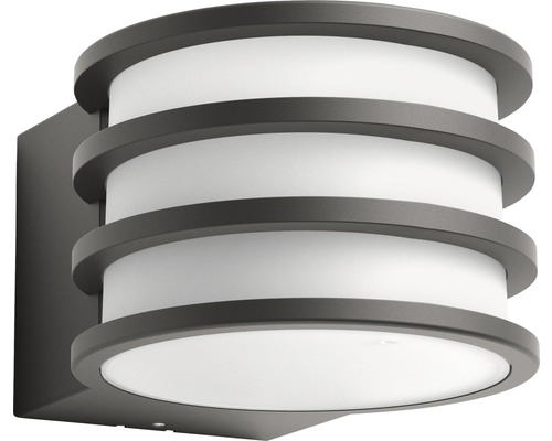 Philips Hue LED wandlamp White Ambiance 806 lm 2700 K antraciet - Compatibel met SMART HOME van Hornbach