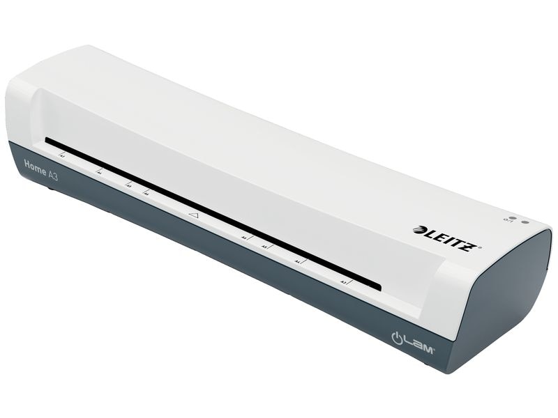 Leitz Bürogeräte Laminiergerät iLAM Home A3, 125 Mikron, We A3-Laminator mit Folien-Einsteigerset