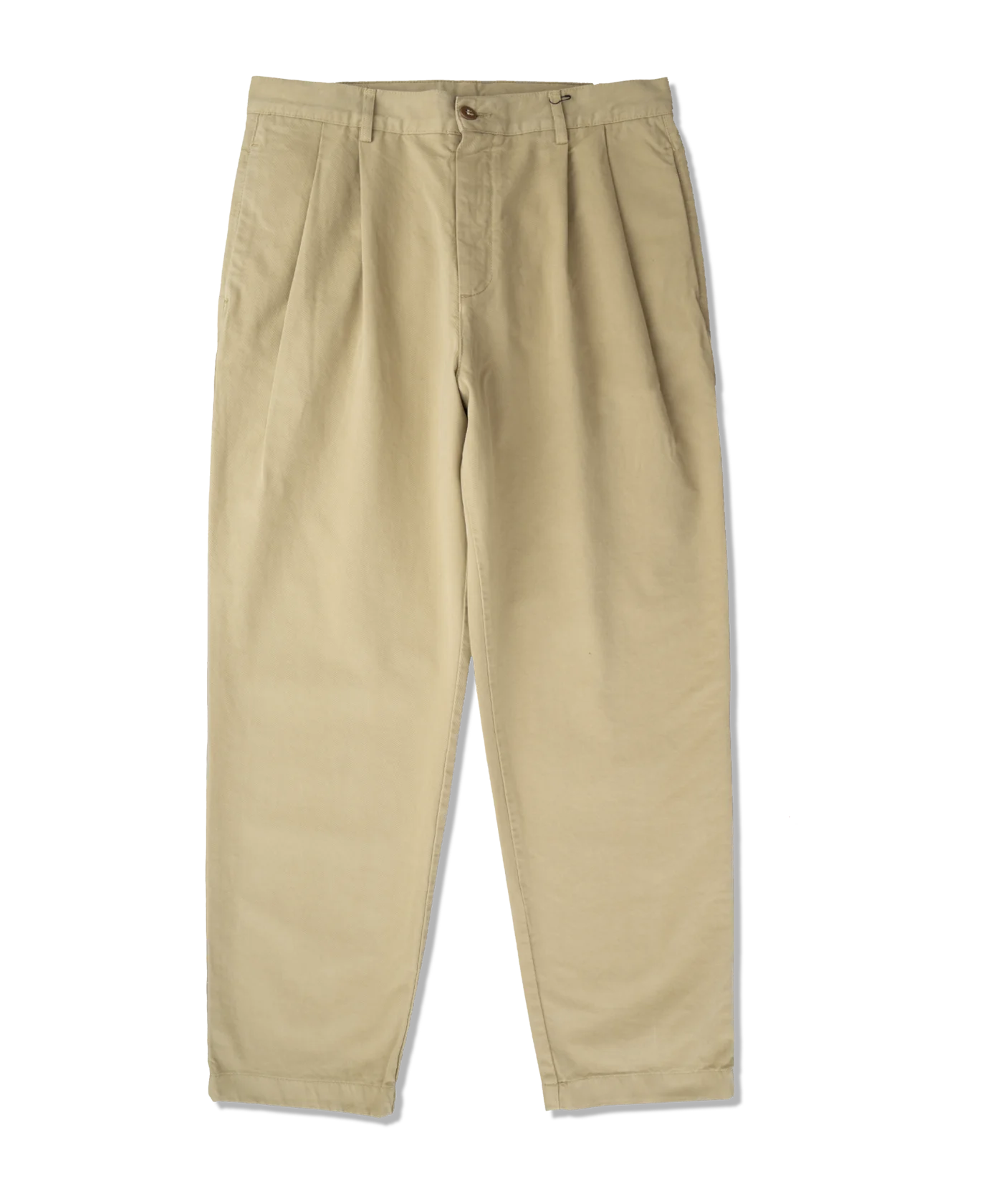 Stan Ray Twill Double Pleat Chino Beige