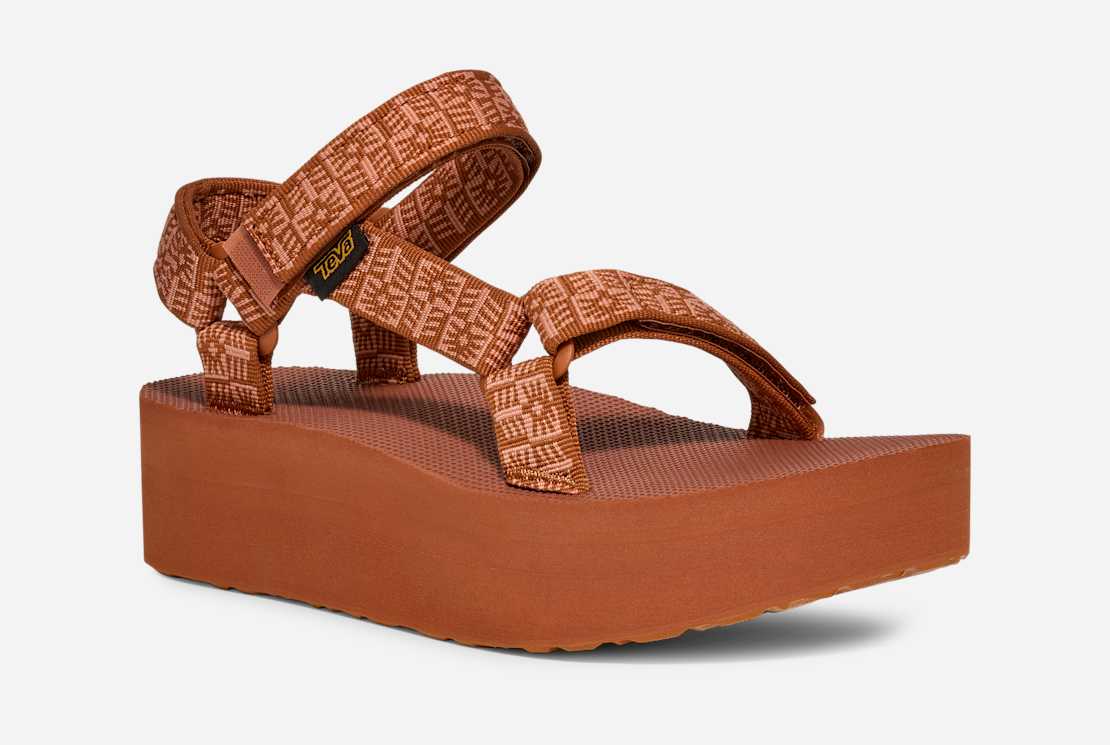 Dames Flatform Universal Sandal