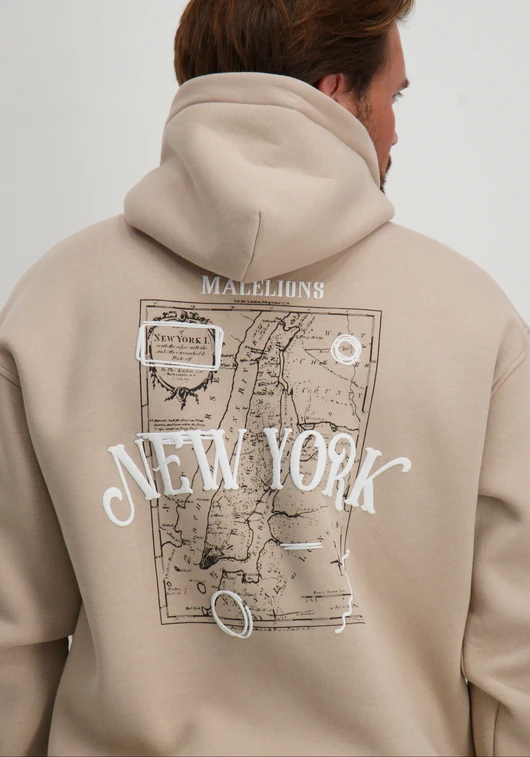 Malelions Hoodie New York MM1-AW24-53