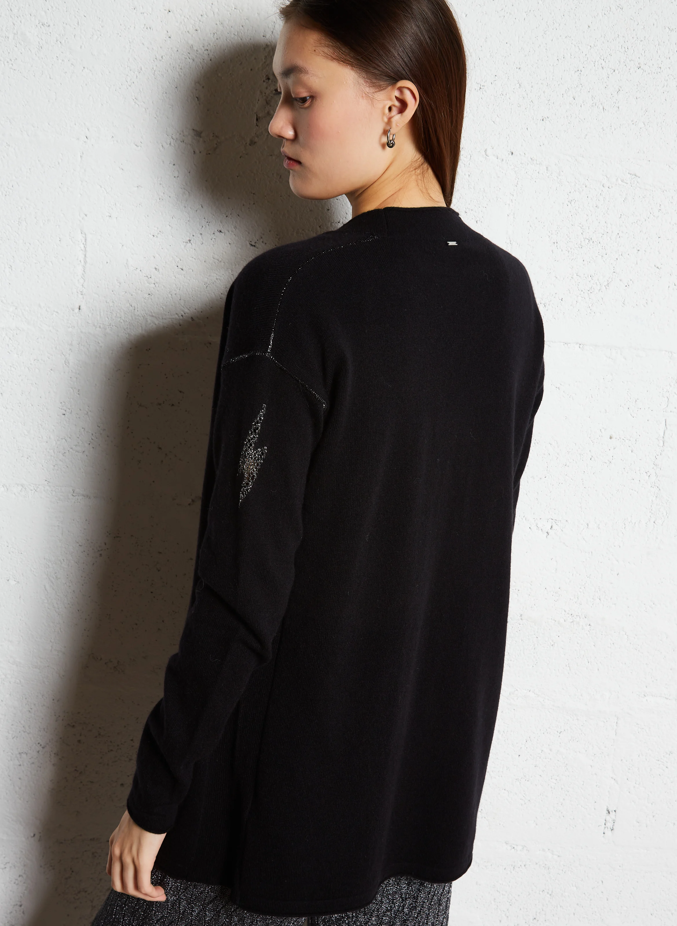 Gilet manches longues| Noir
