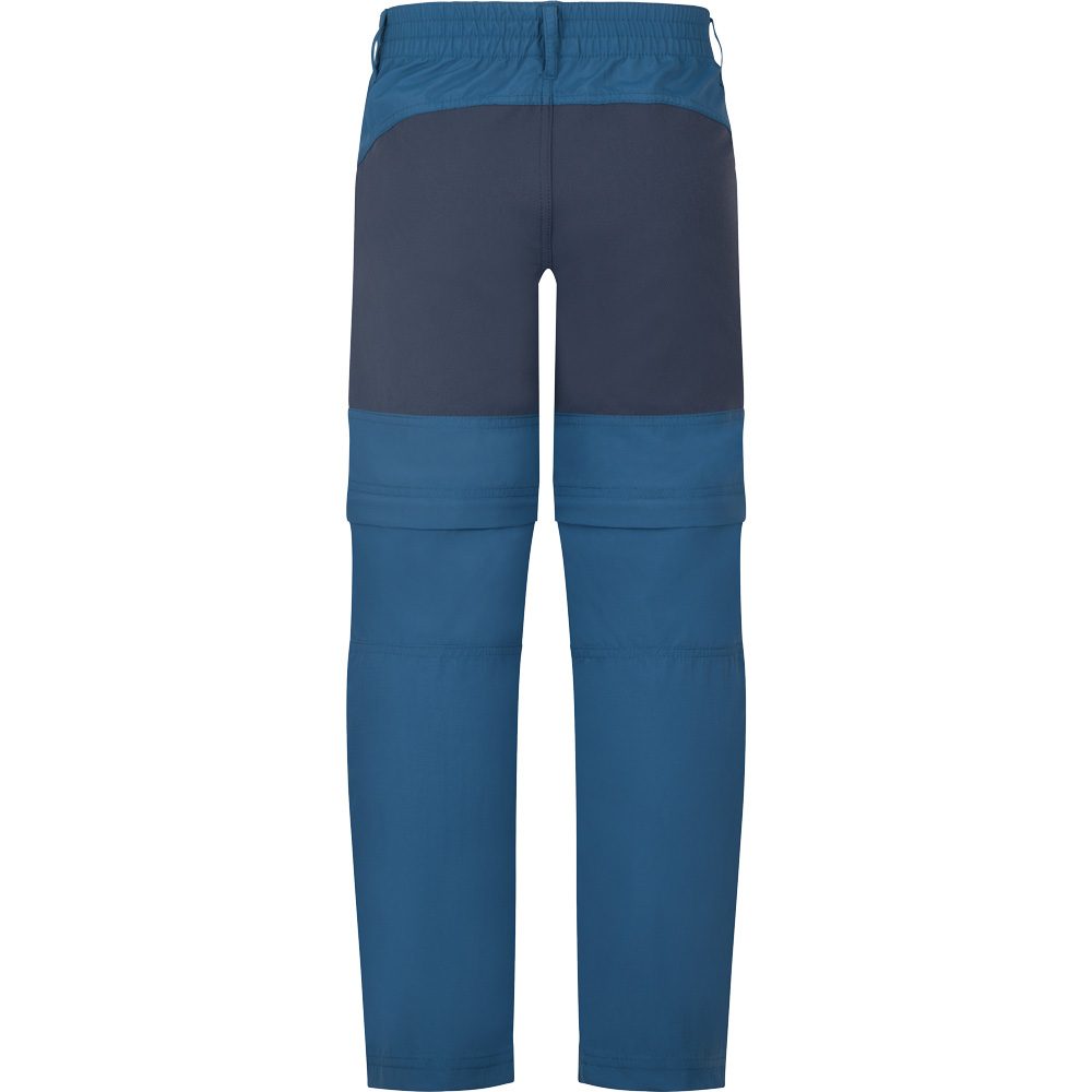 Trollkids Nordfjord Zip-off Hose Kinder madeira blue
