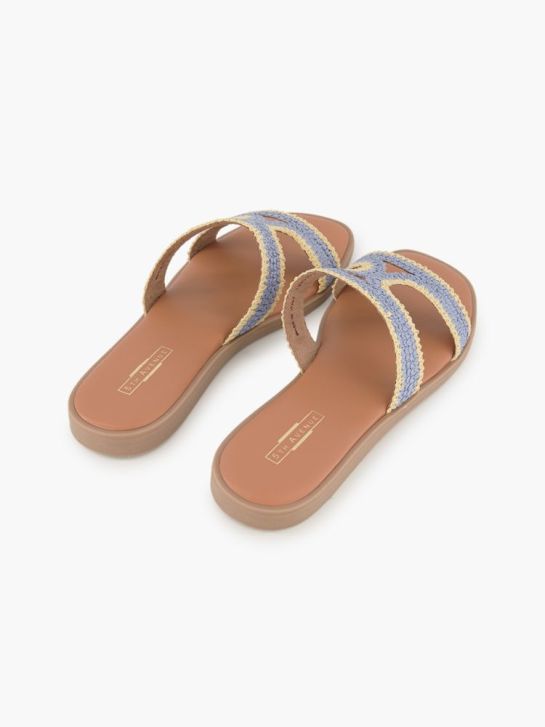 5th Avenue Pantolette Blau